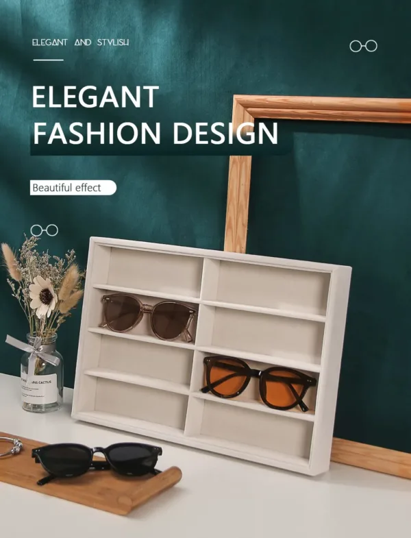 velvet glasses tray 6