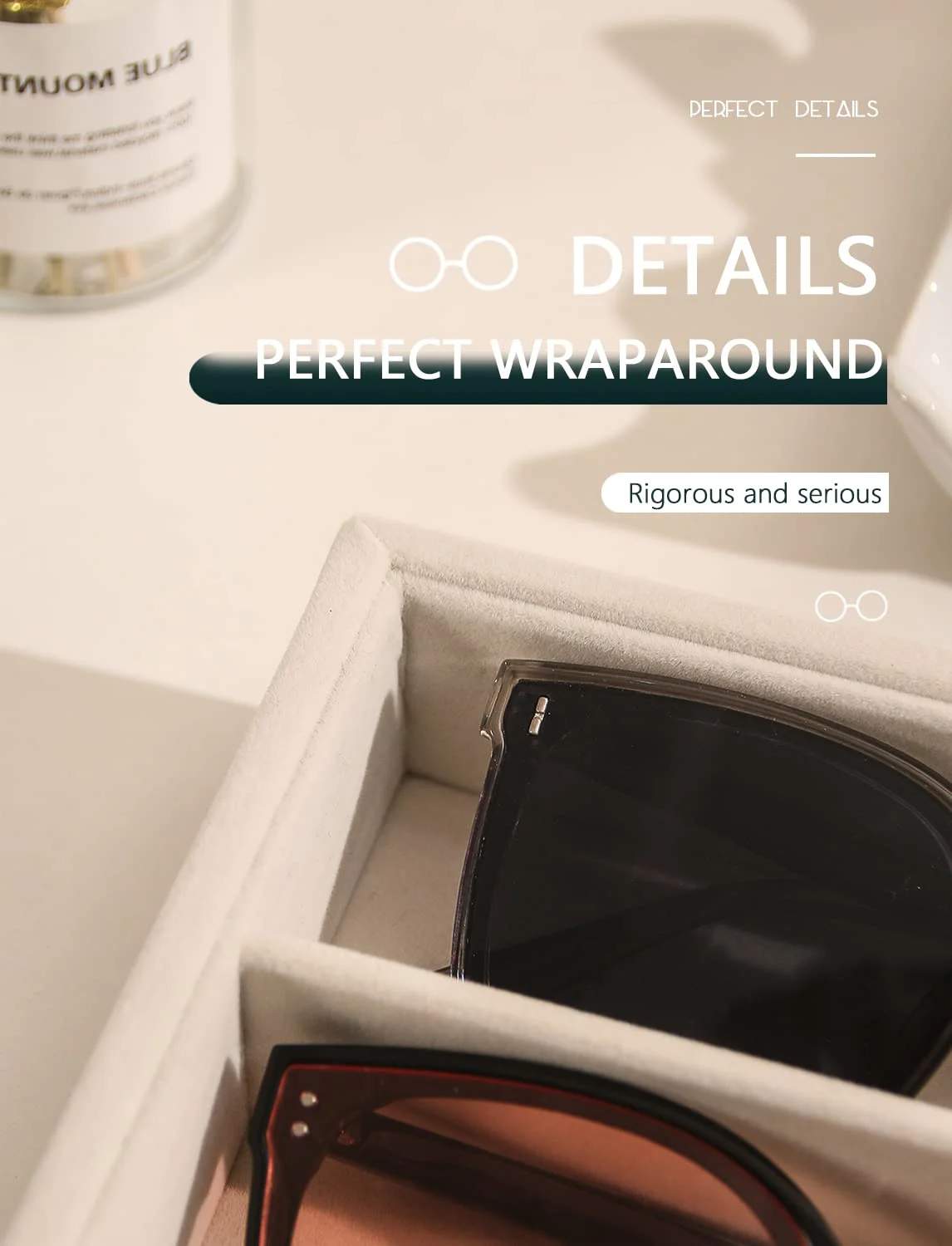 velvet glasses tray 7