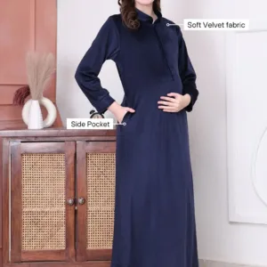velvet maternity nighty 3