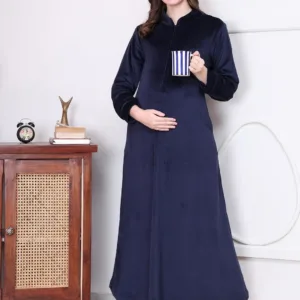 velvet maternity nighty 5