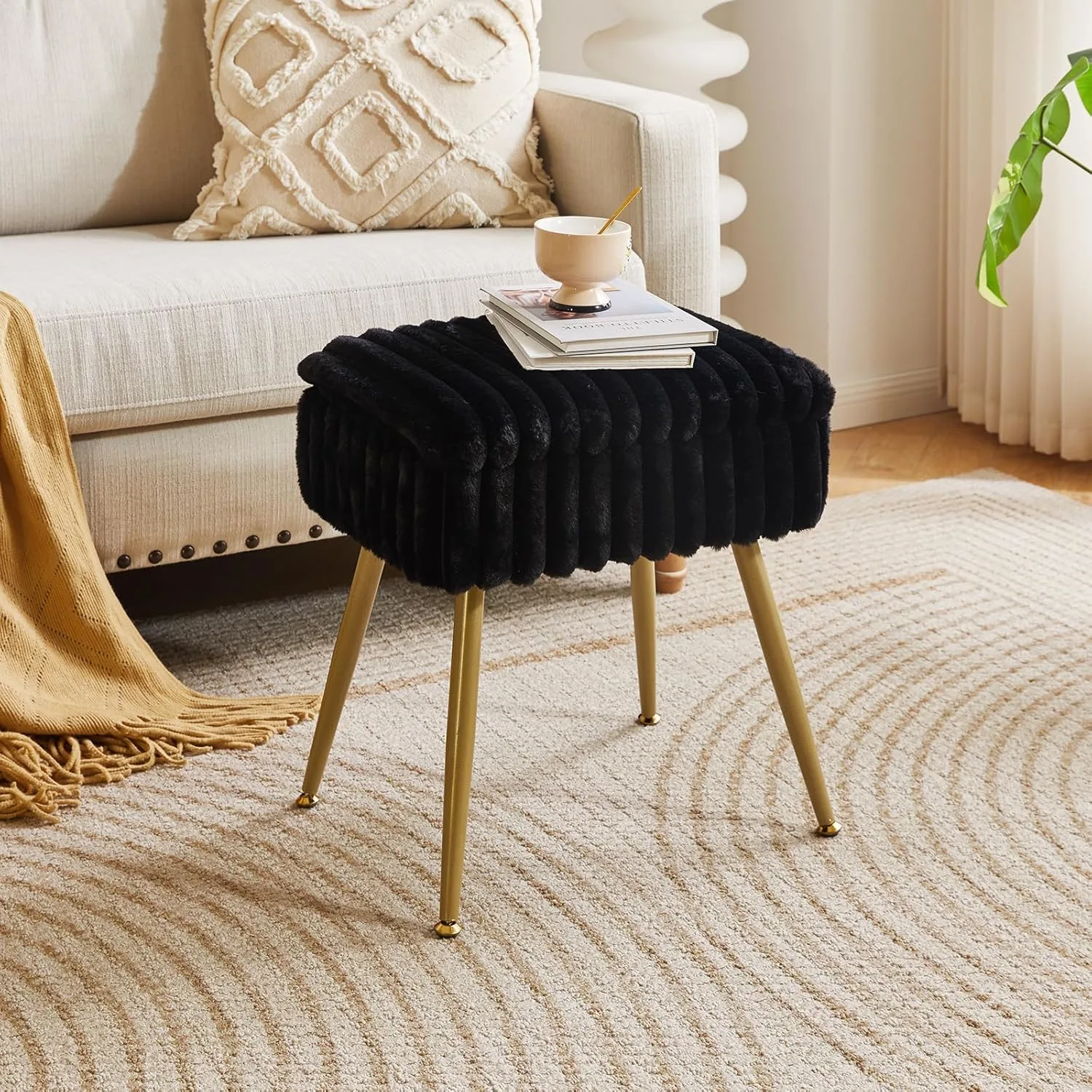 velvet vanity stool 6