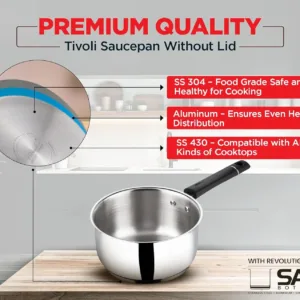 vinod stainless steel saucepan 5