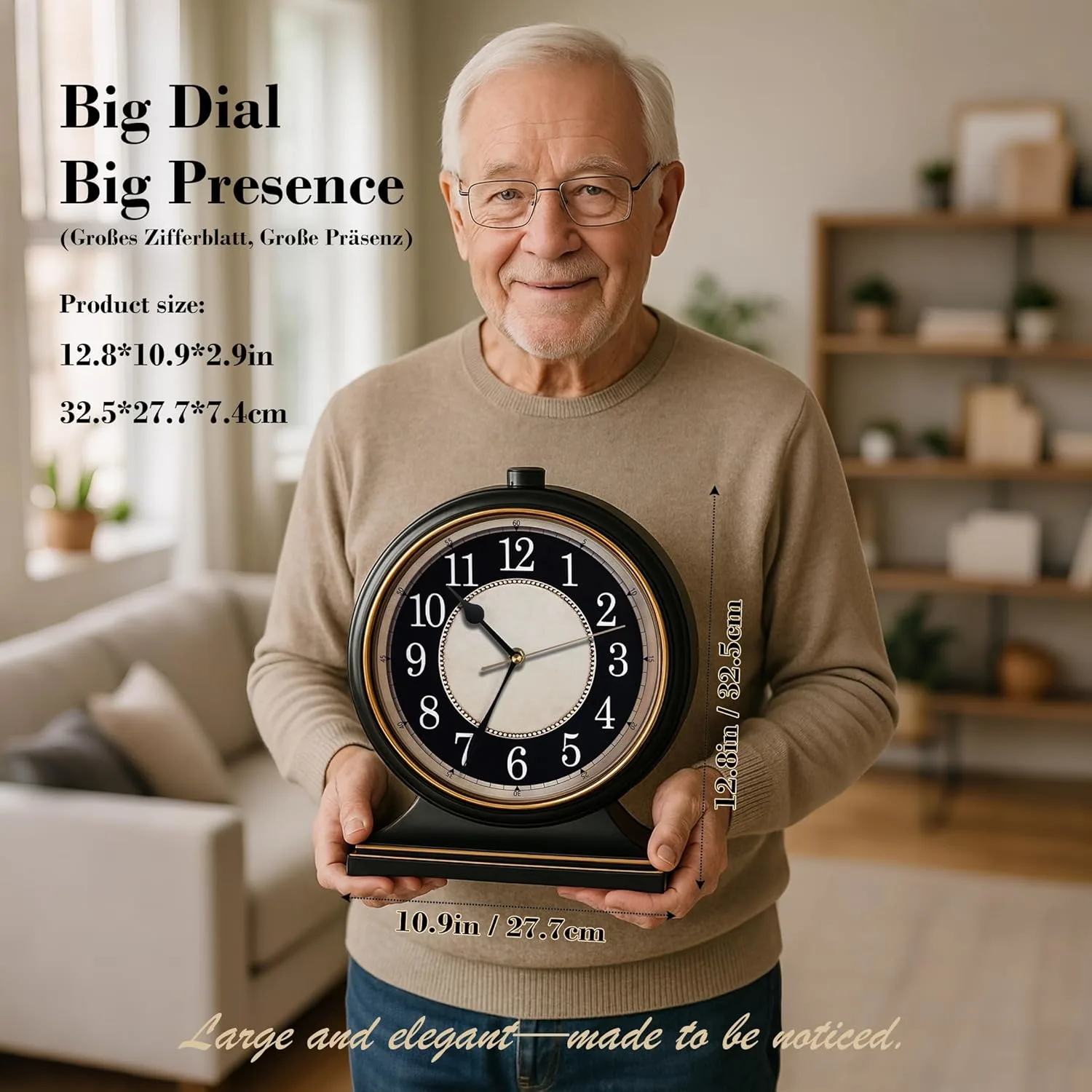 vintage desk clock 2