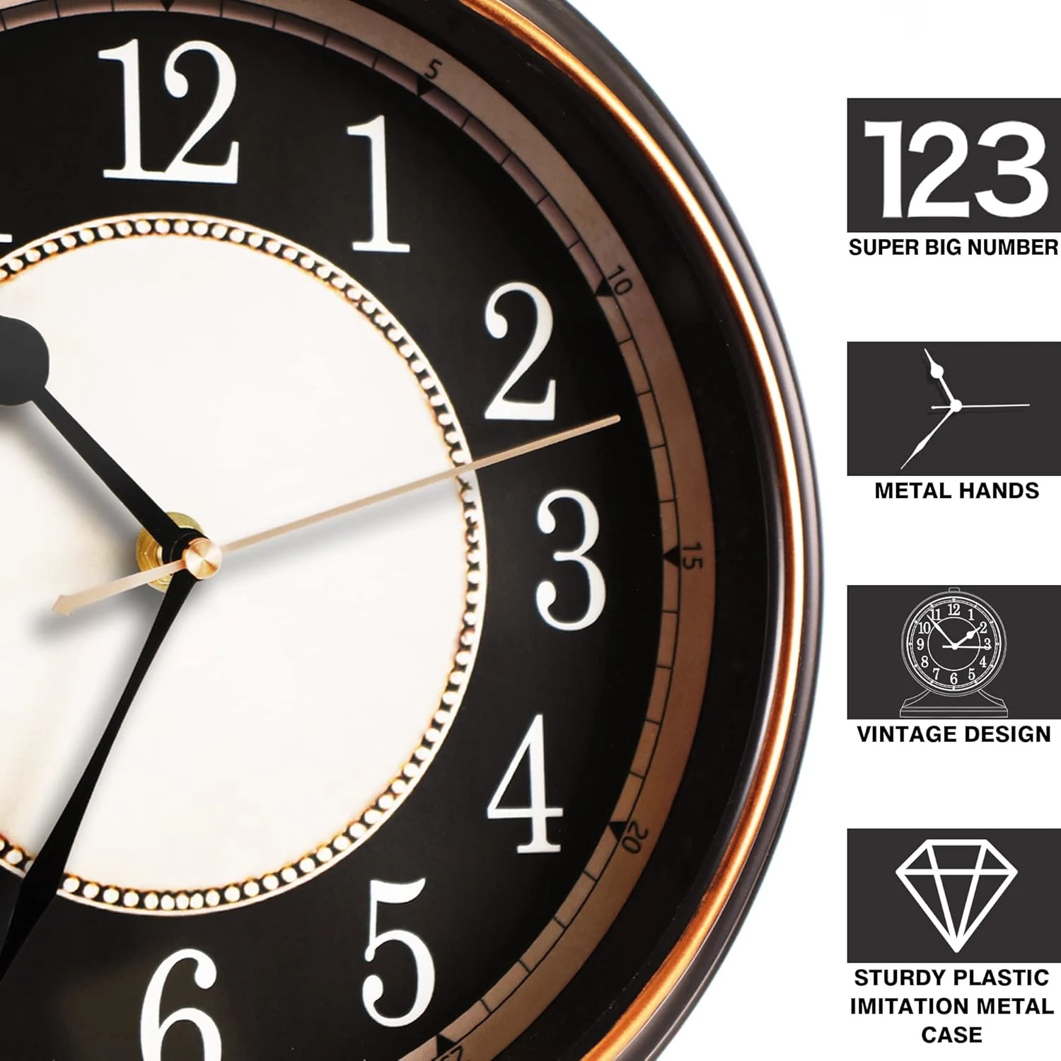 vintage desk clock 4