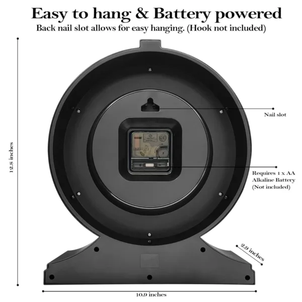 vintage desk clock 7