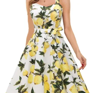 vintage halter cocktail dress 2