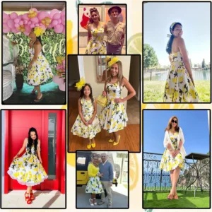 vintage halter cocktail dress 6