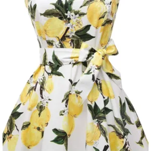 vintage halter cocktail dress 7