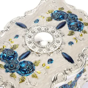 vintage jewelry box metal 5