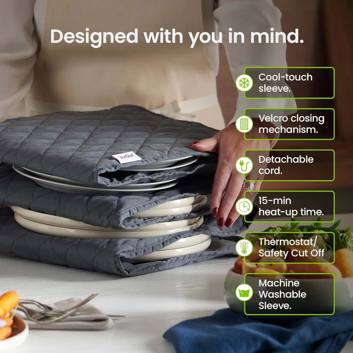 vonshef electric plate 2