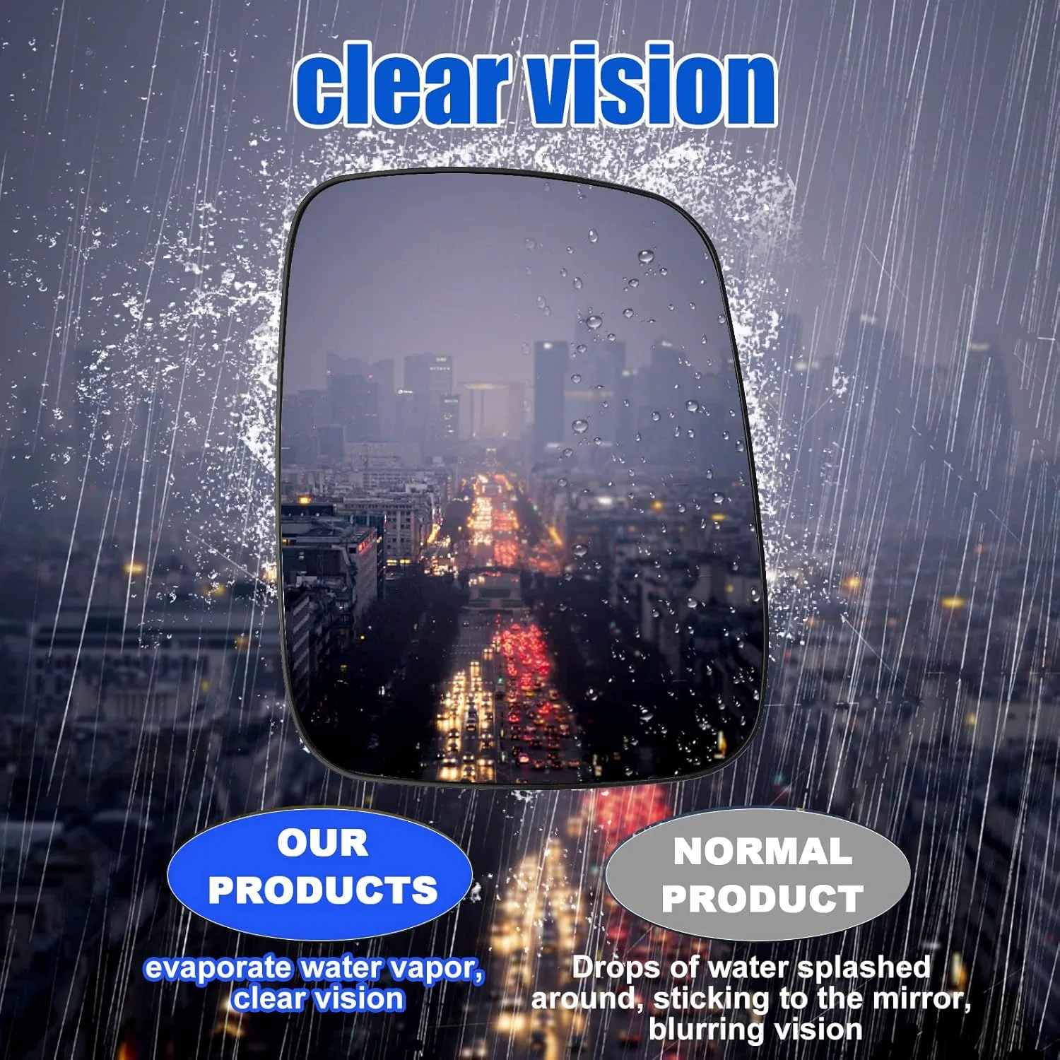 vw t4 mirror glass 5