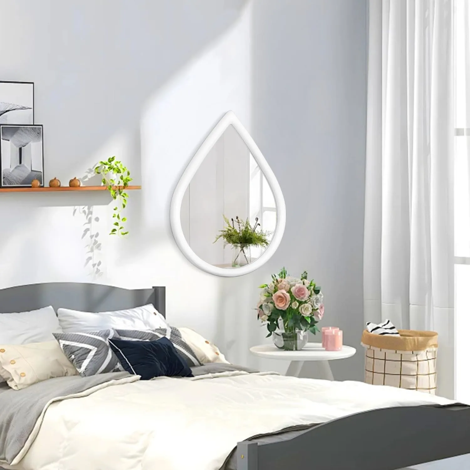 wall mirror wood frame 4