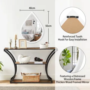 wall mirror wood frame 5