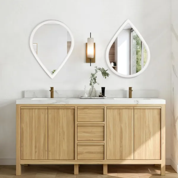 wall mirror wood frame 7