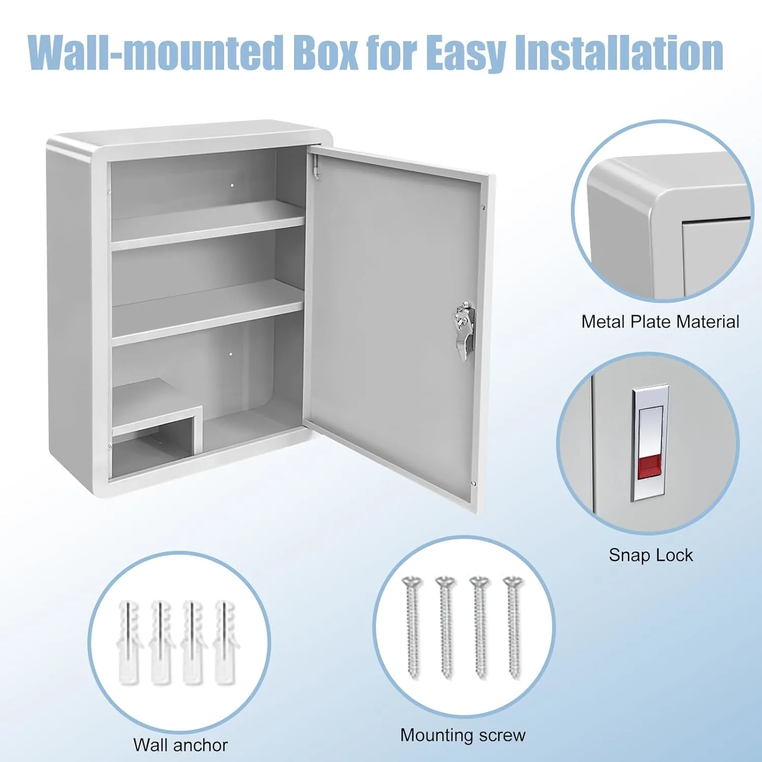 wall mount medicine cabinet 5