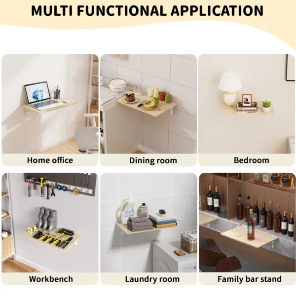 wall mounted folding table 7