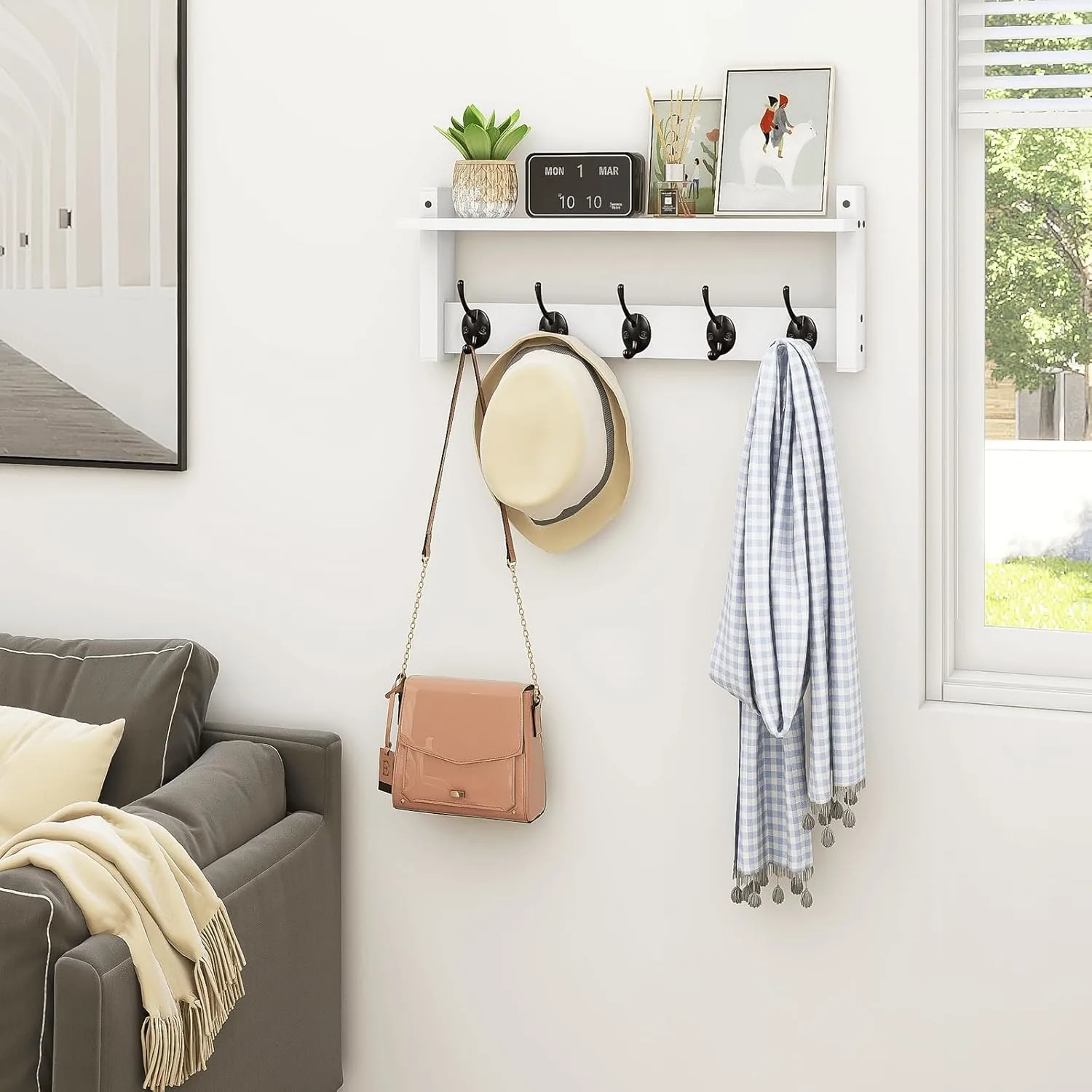 wall shelf hooks 7