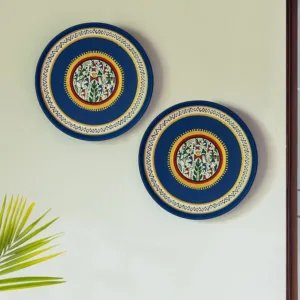 warli handpainted wall plates 1