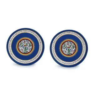 warli handpainted wall plates 2