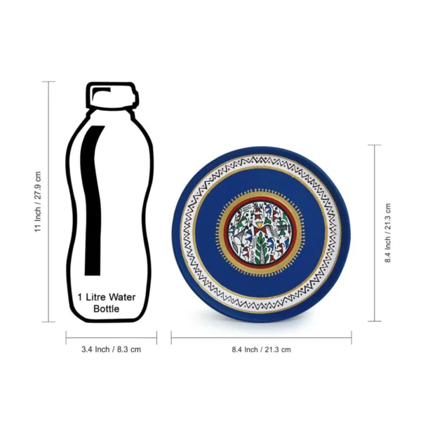 warli handpainted wall plates 7