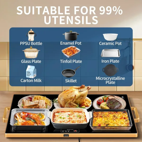 warming tray electric xxl 4