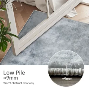 washable rug grey 2