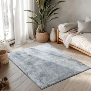 washable rug grey 7