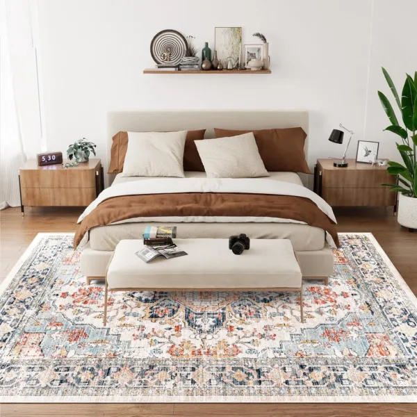 washable rug vintage style 4