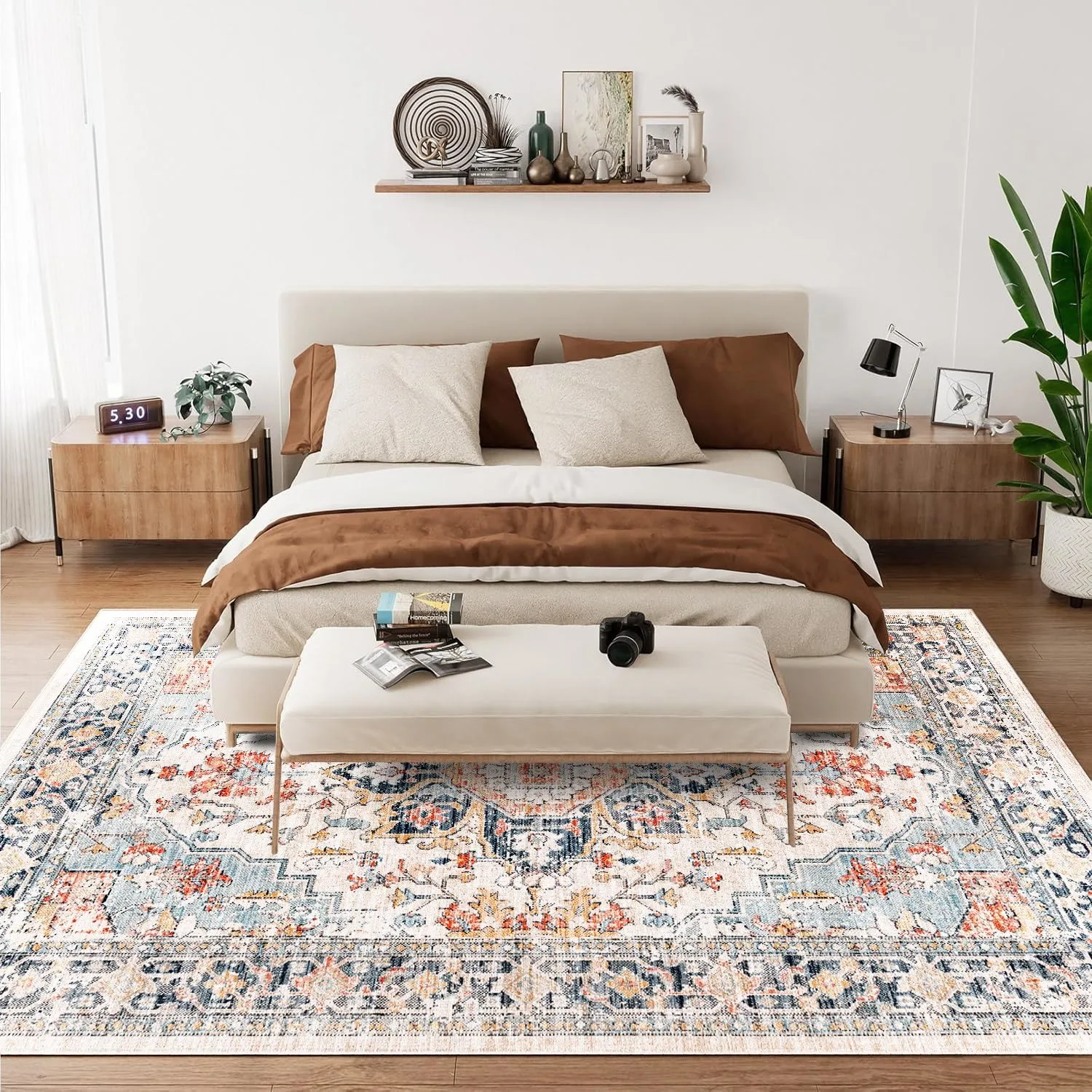 washable rug vintage style 4