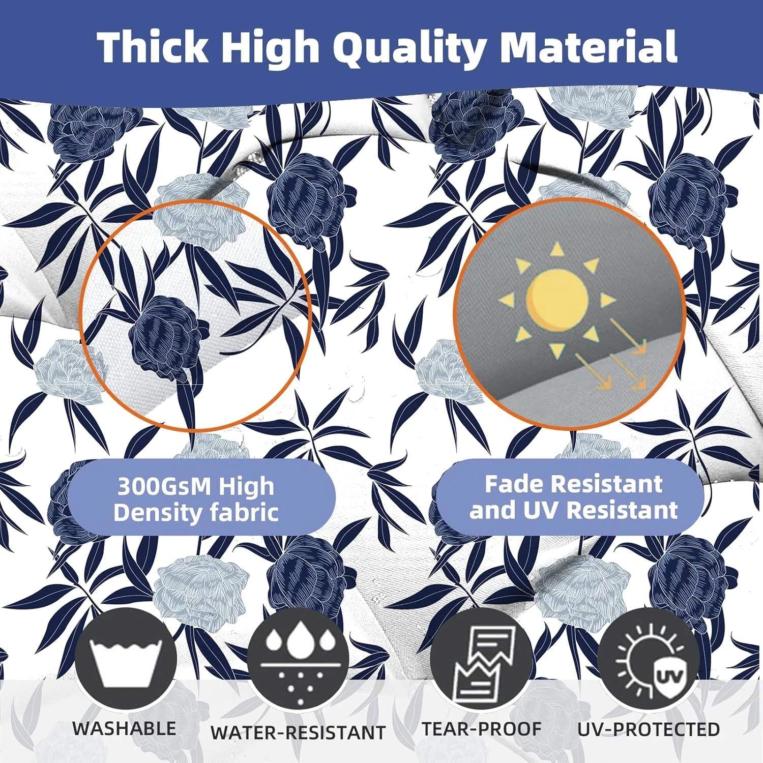 waterproof bench cushion patio 4