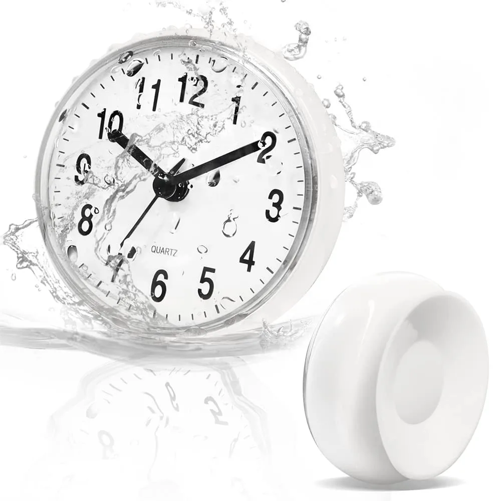 waterproof shower clock 1
