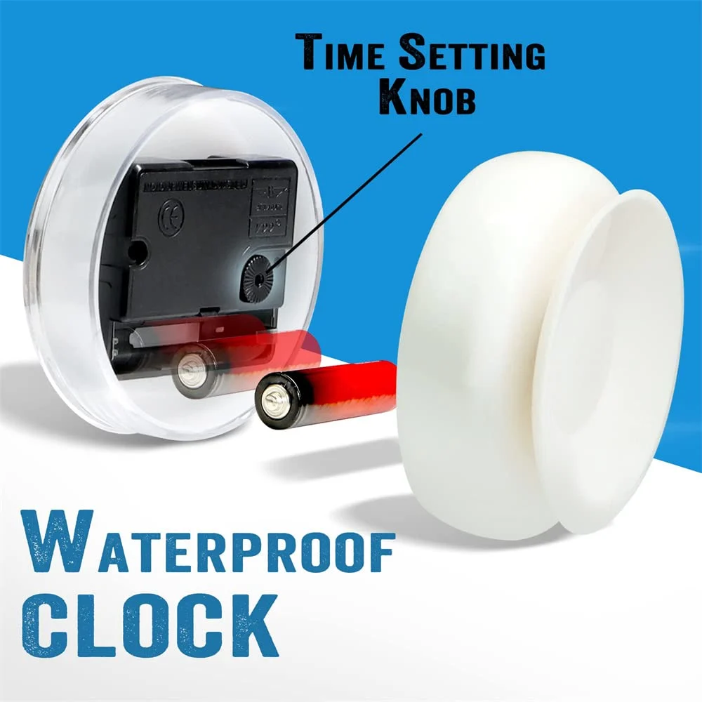 waterproof shower clock 3
