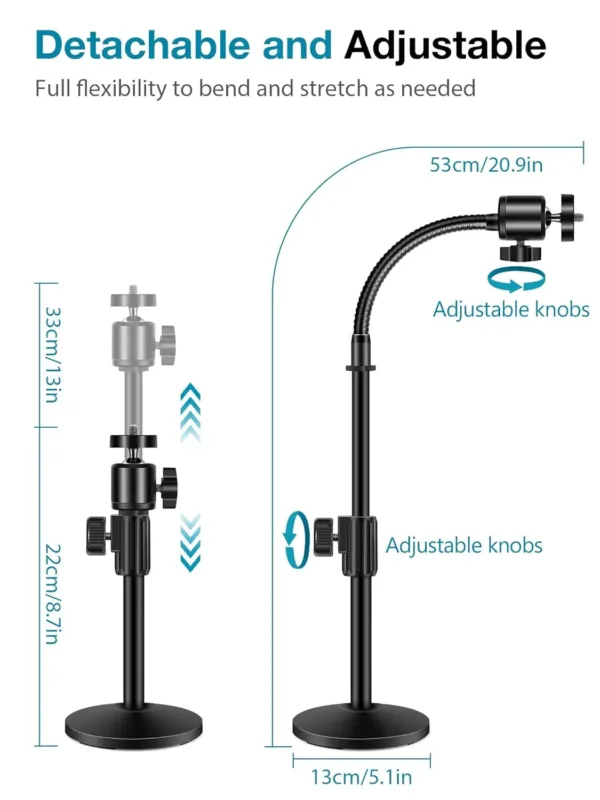 webcam stand desk mount 4