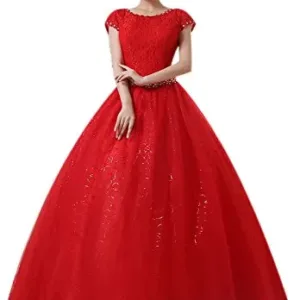 wedding dress floor length 7