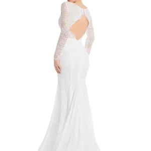 wedding dress lace open 5