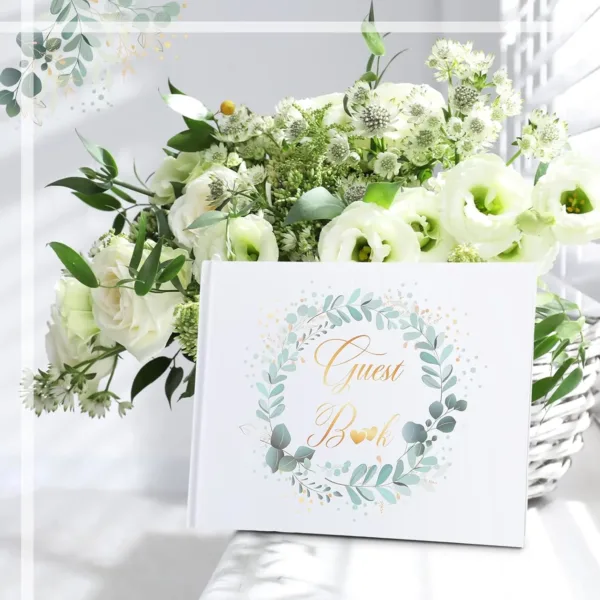 wedding guest book set 7