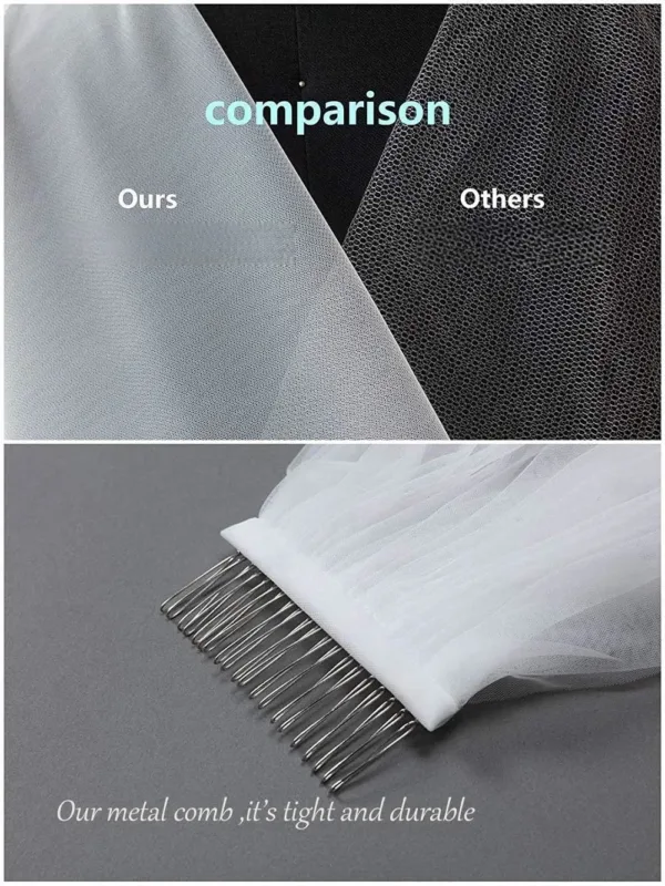 wedding veil comb 6