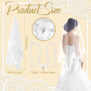 wedding veil cord set 2