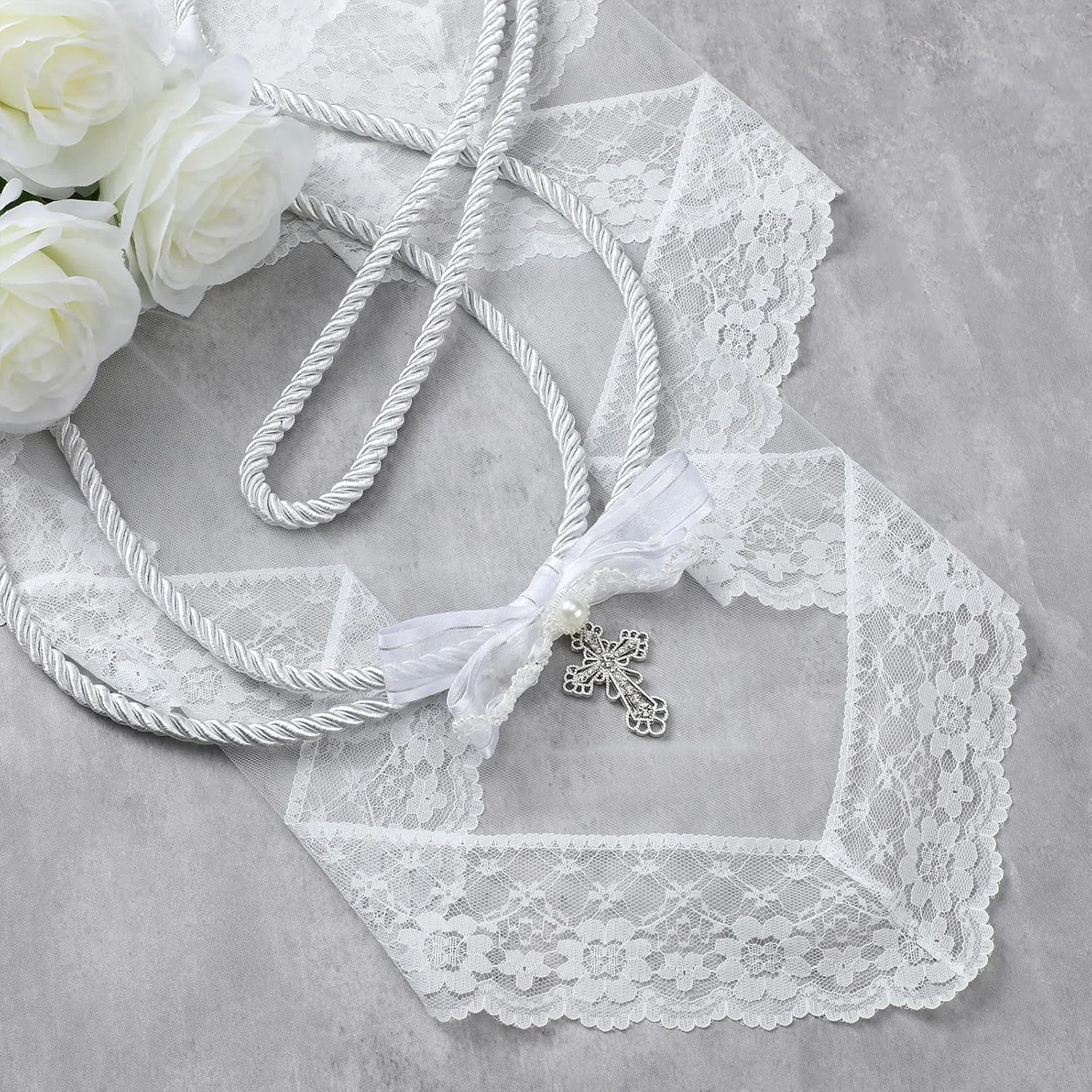 wedding veil cord set 7