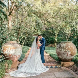 wedding veil lace floral 2