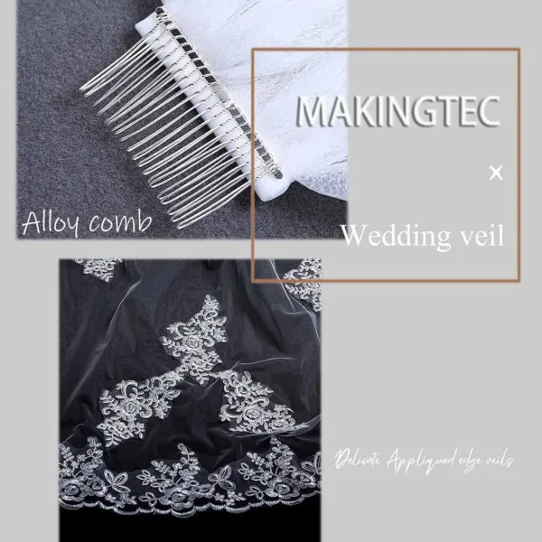 wedding veil lace floral 4