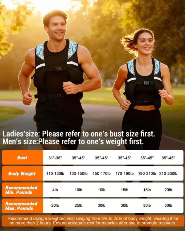weighted vest women men 7