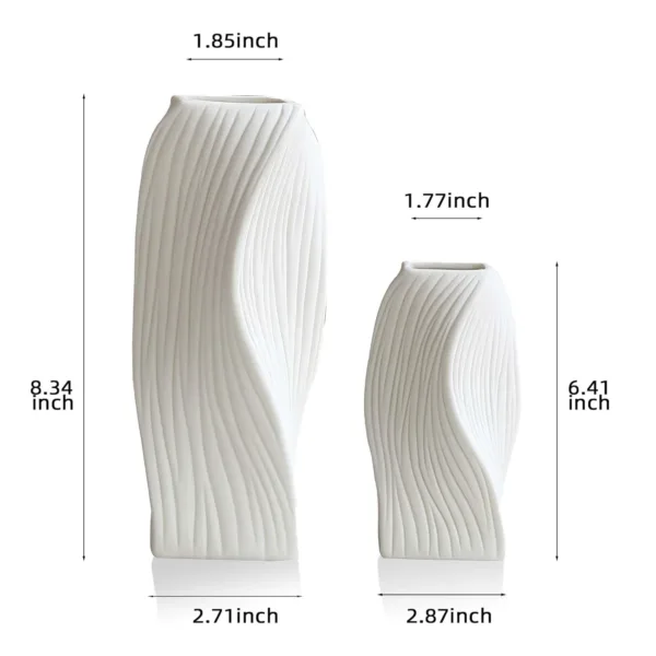 white ceramic vases 2