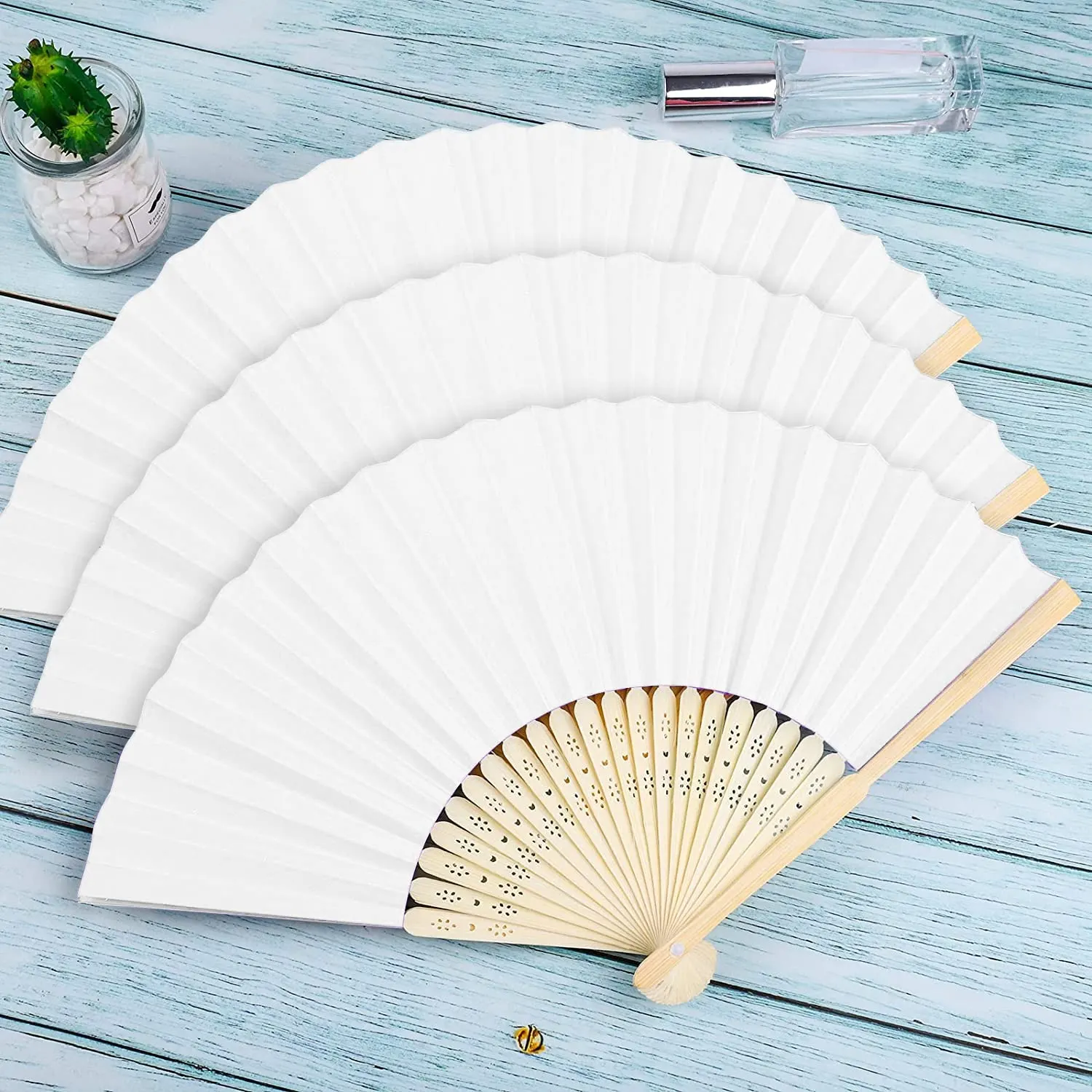 white paper fans 5