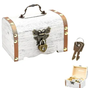 white wooden treasure chest 1
