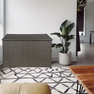 wicker storage trunk 2