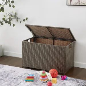wicker storage trunk 3