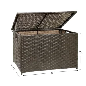 wicker storage trunk 4