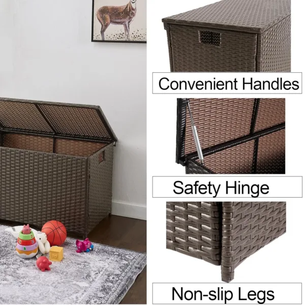 wicker storage trunk 5