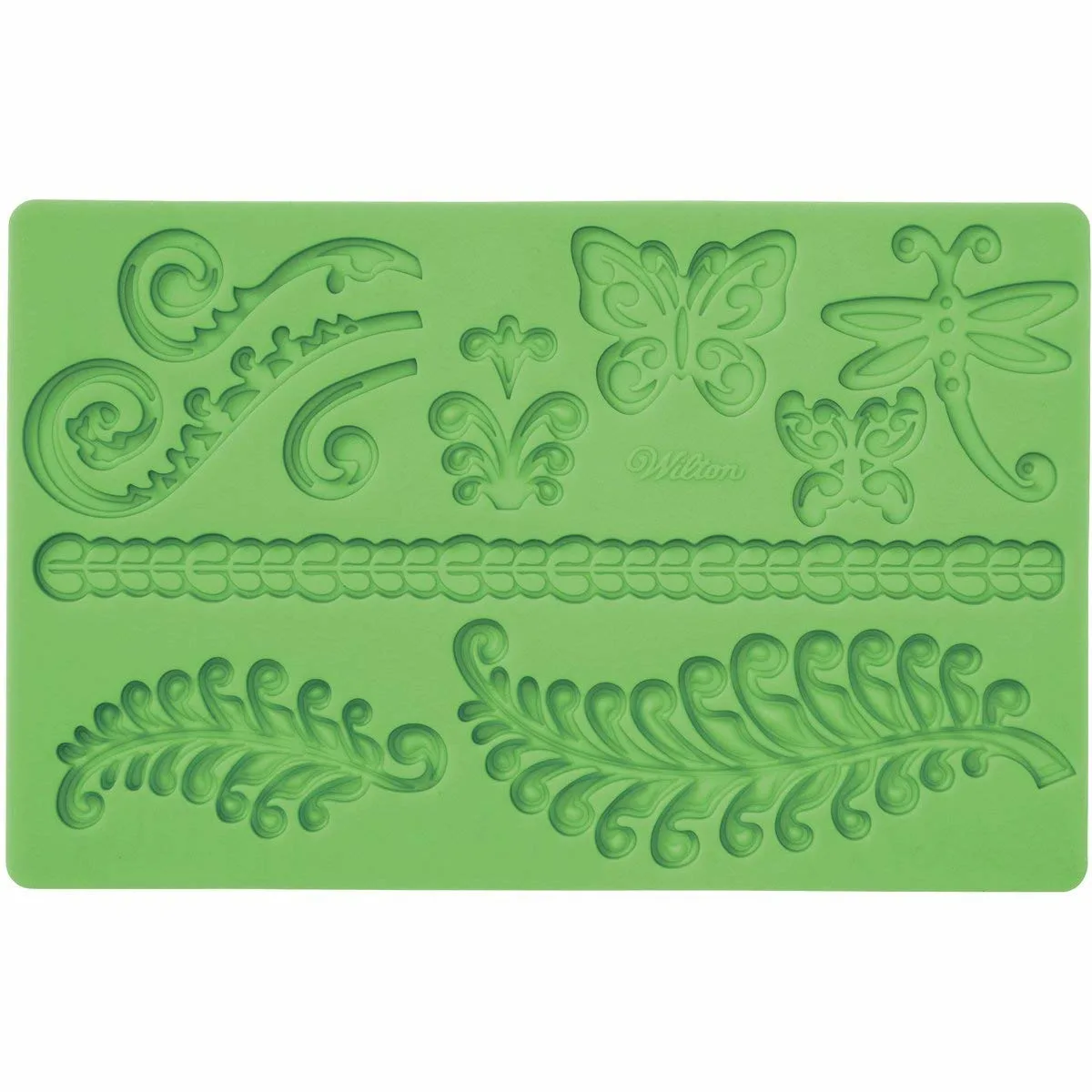 wilton fern fondant mold 1